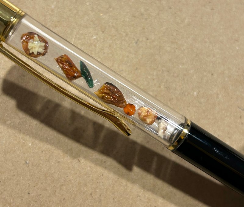 烤肉原子笔 - 圆珠笔/中性笔 - 粘土 银色