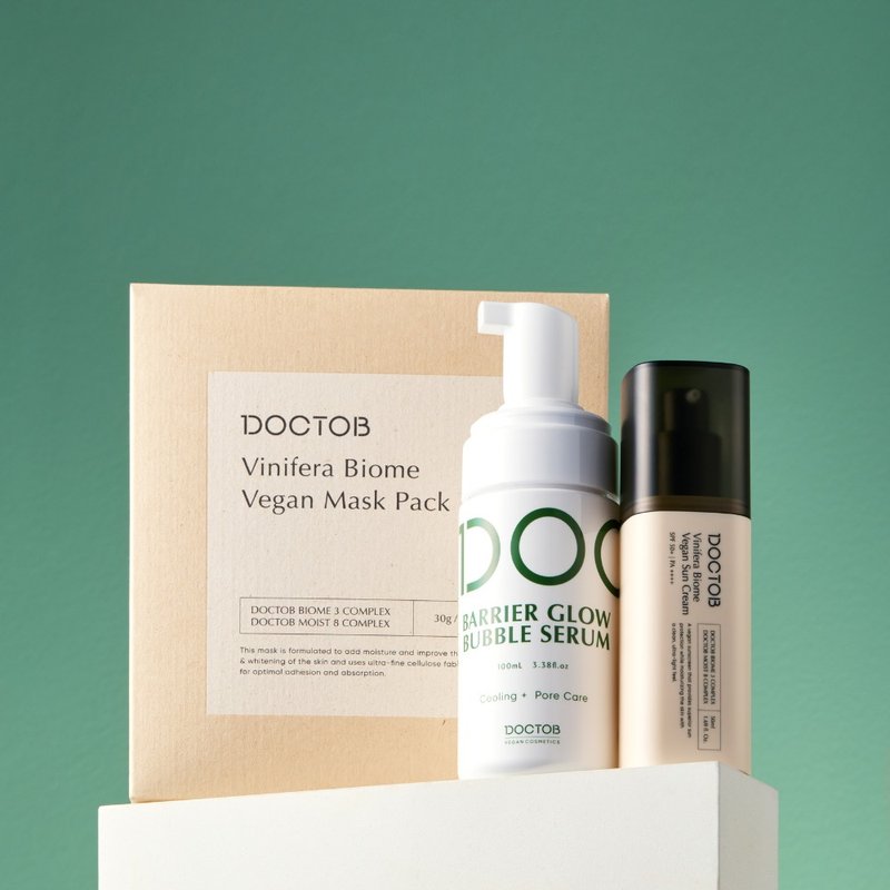 医美术后修护组! 泡泡精华 + 葡萄籽面膜 + 防晒乳 - 防晒 - 其他材质 