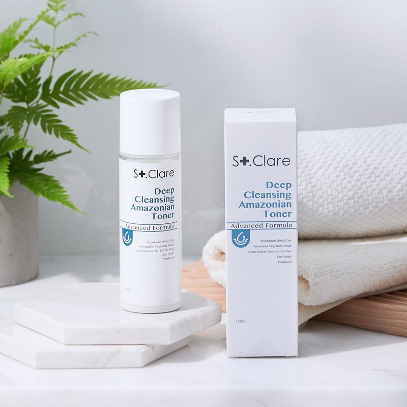 St.Clare 圣克莱尔 亚马逊白泥毛孔紧肤水150ml - 化妆水/喷雾 - 其他材质 白色