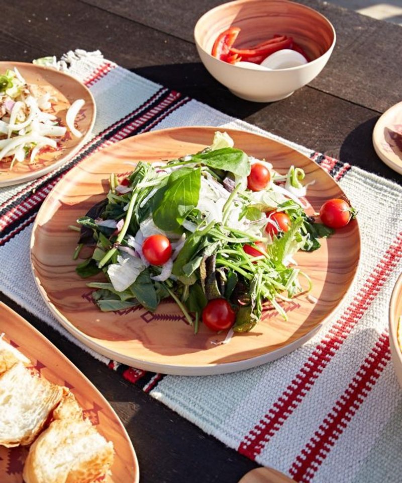 BAMBOO FIBER Round Plate - M - 其他 - 其他材质 