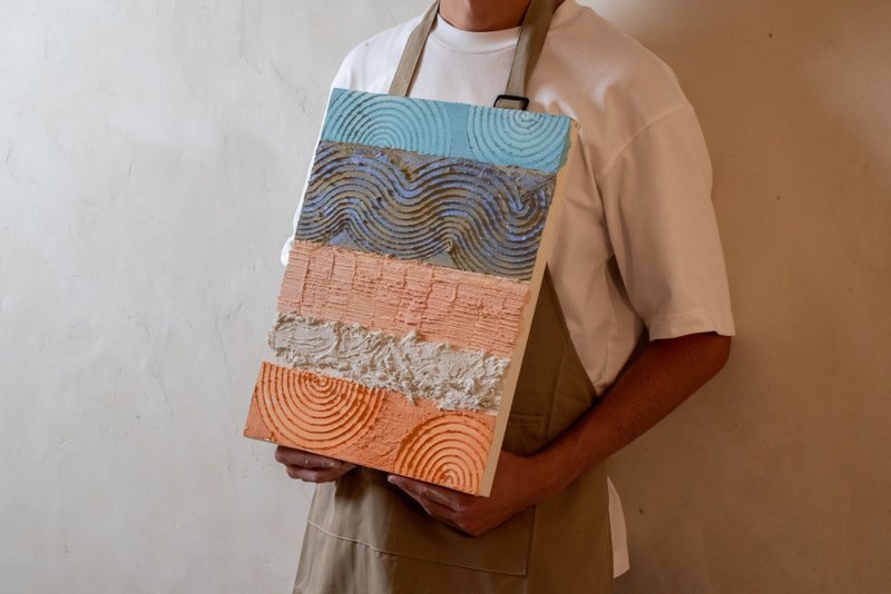 【体验】肌理画  经典风 | 一人成班 | 四人八折 | 居家摆饰 - 插画/绘画/写字 - 其他材质 