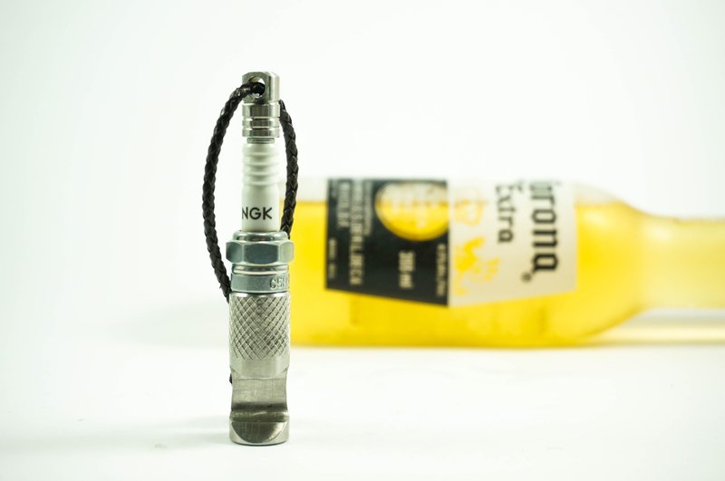 火星塞再制开瓶器 - 钥匙链/钥匙包 - 其他金属 银色