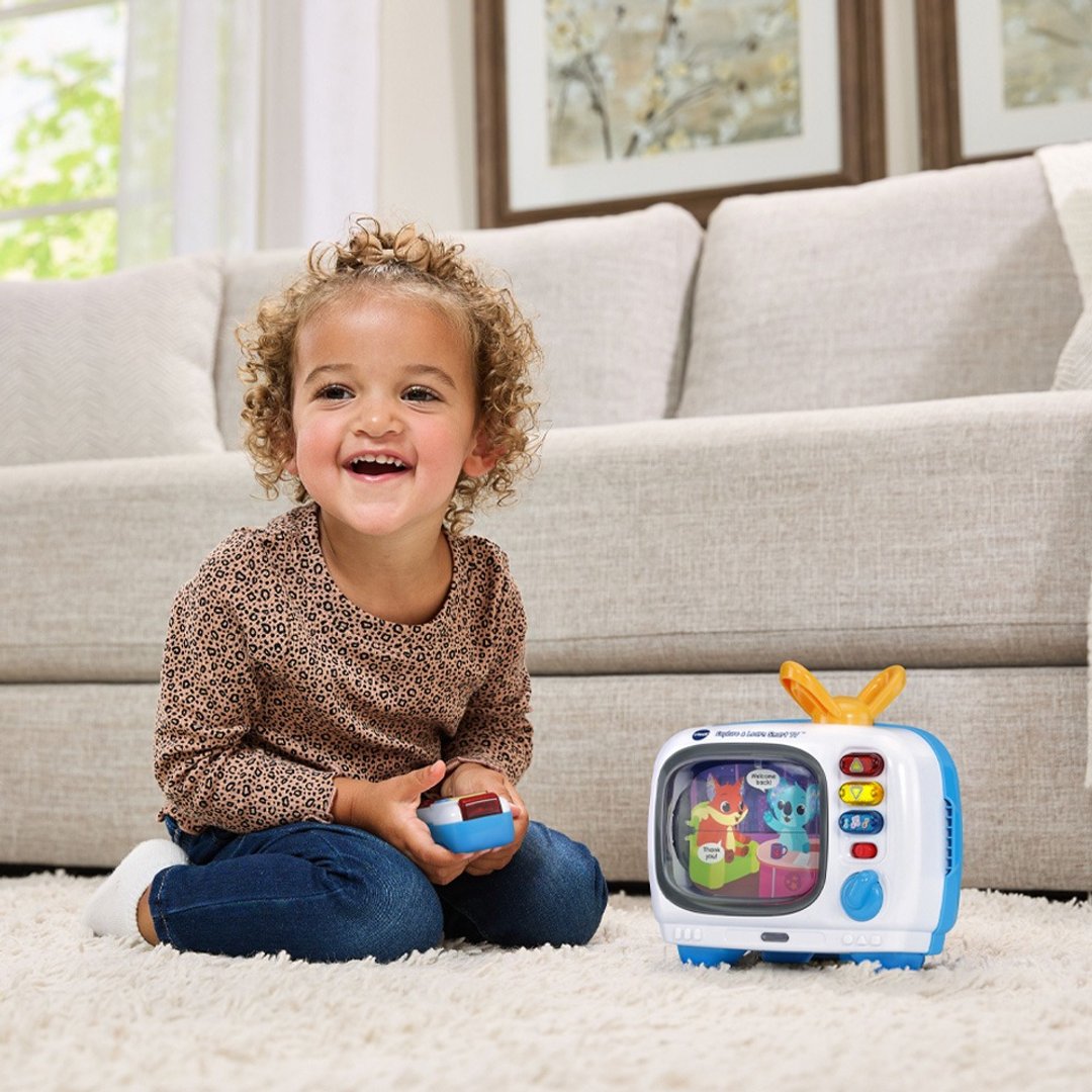 Vtech　双语交互遥控学习小电视 - 玩具/玩偶 - 塑料 