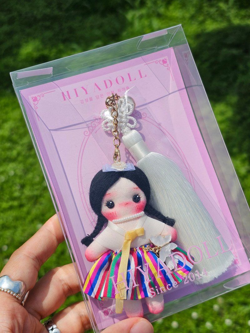 hiyadoll jjokkomi hanbok dong-lee - 编织/刺绣/羊毛毡/裁缝 - 其他材质 多色