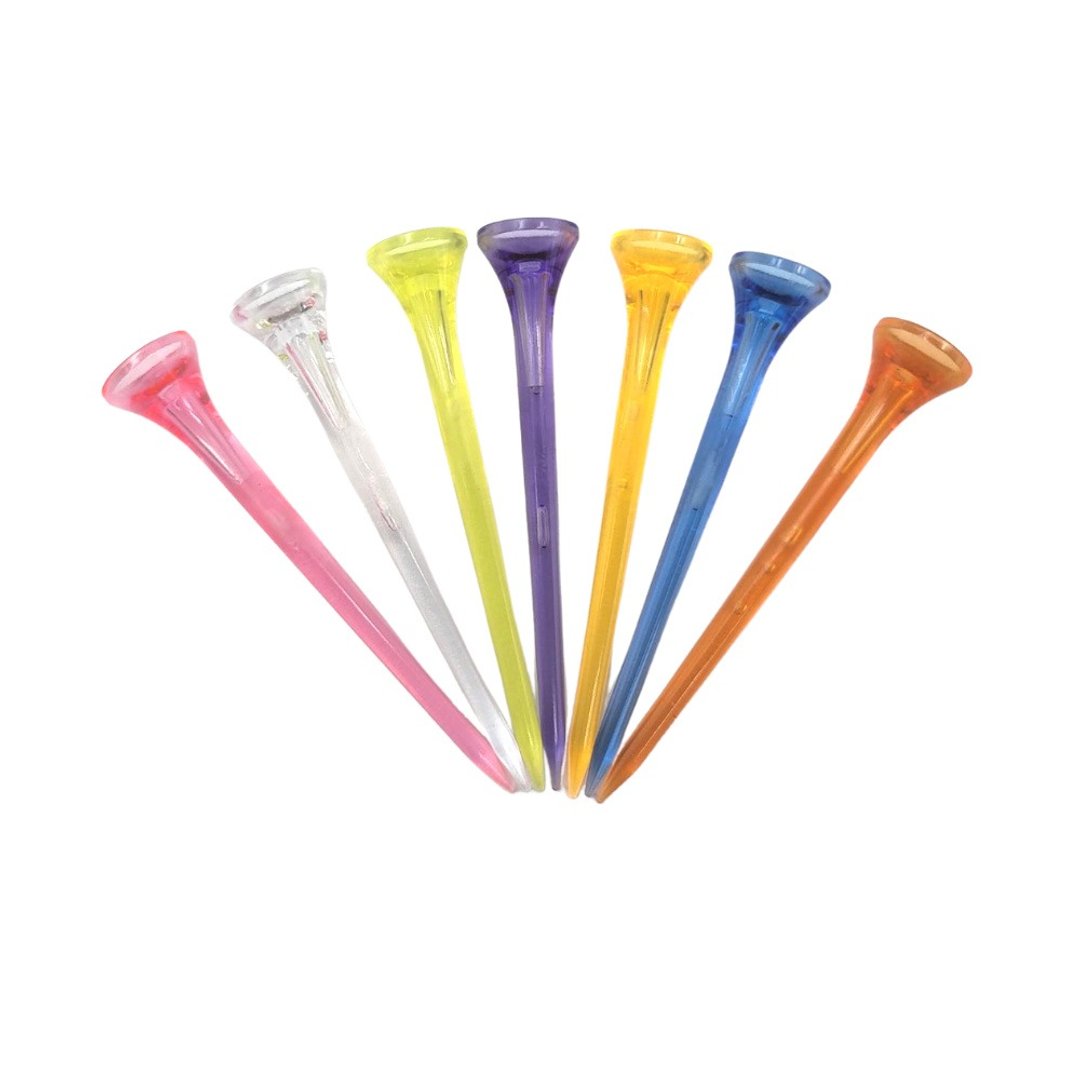 【MEGA GOLF】日本同步发行 羽 GOLF TEE 不易断 7入/组 - 运动配件 - 其他材质 多色