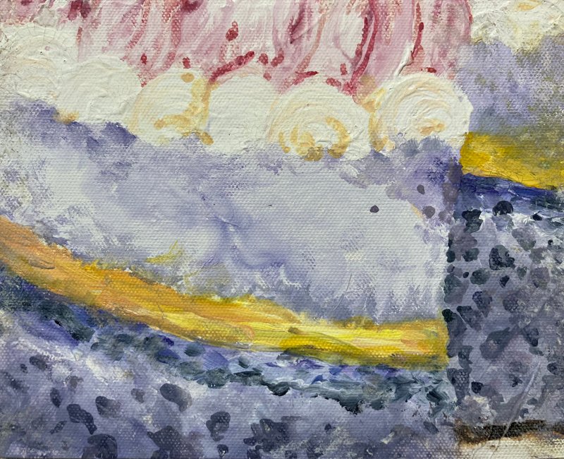 (孕期)想吃但不能吃-4/手绘原画 - 其他 - 颜料 紫色