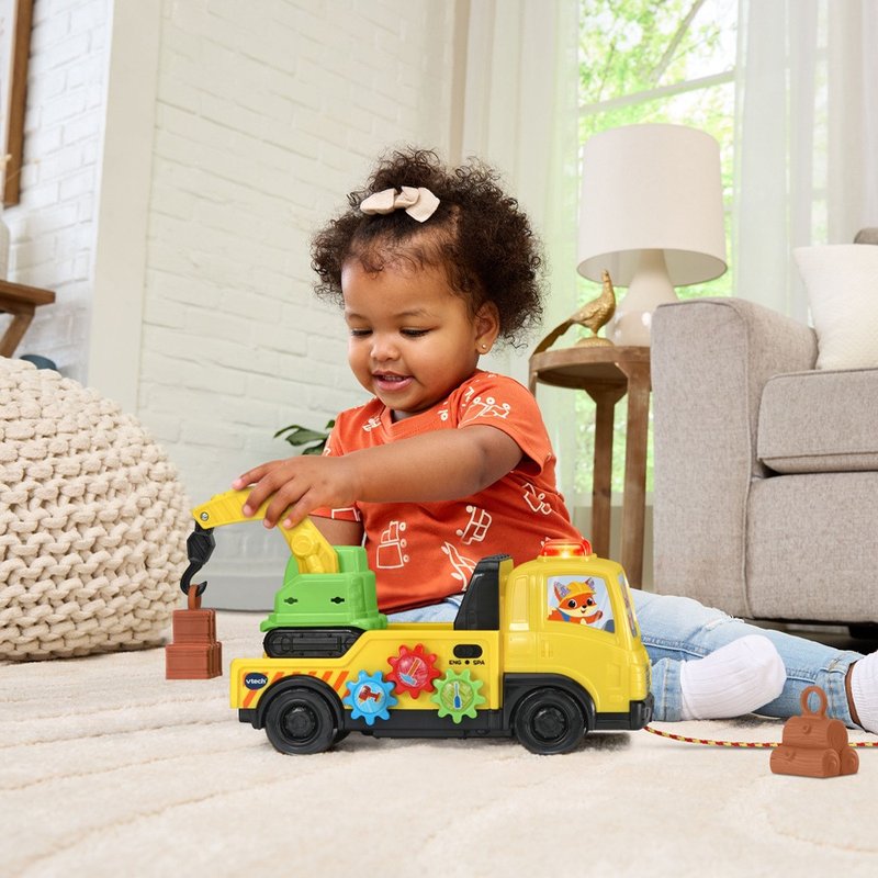 Vtech　双语交互学习建筑工程车 - 玩具/玩偶 - 塑料 