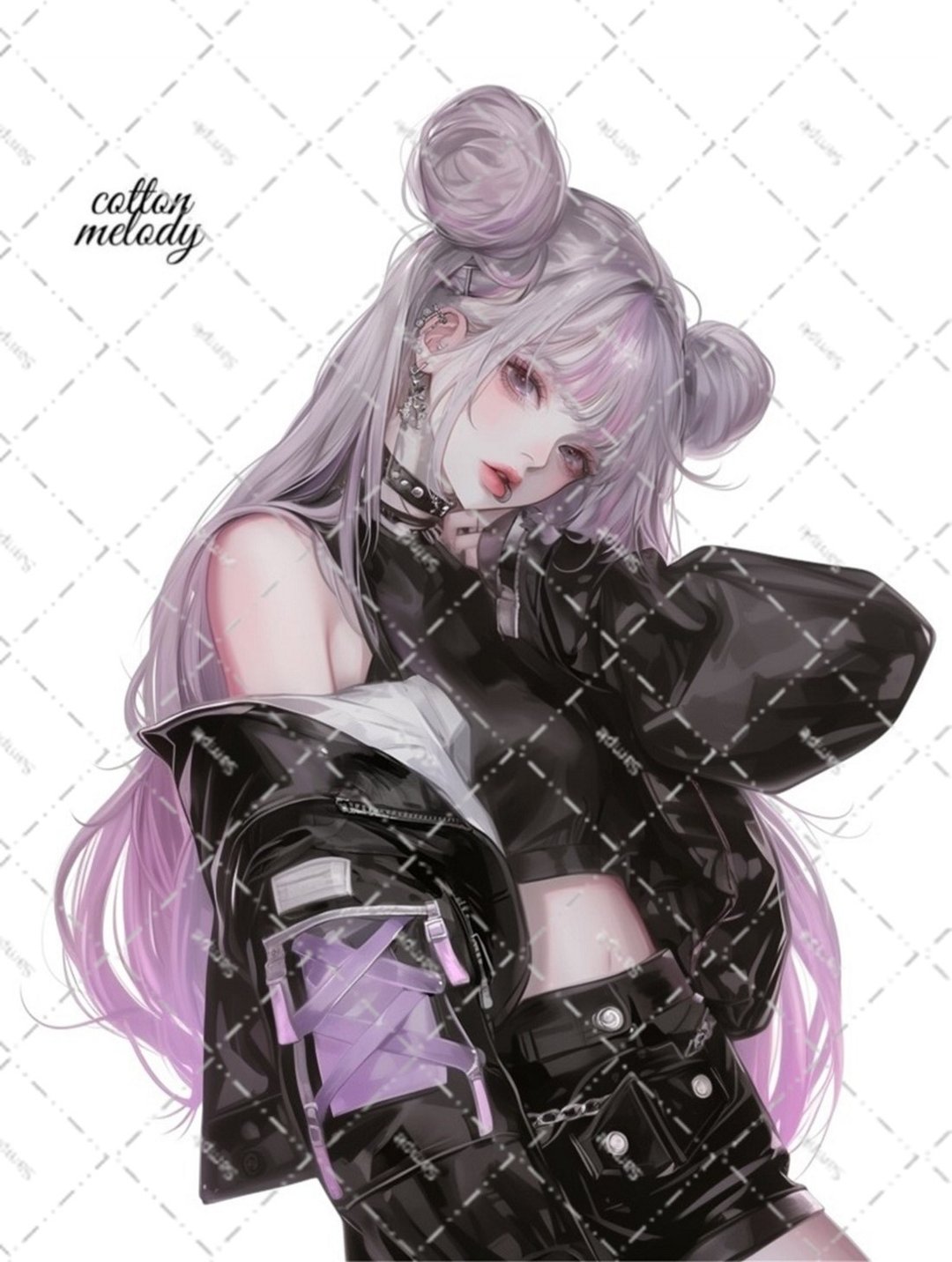 original sticker no.7873 人物贴纸 原创贴纸 人物贴纸 女孩贴纸 原创人物贴纸 - 贴纸 - 纸 