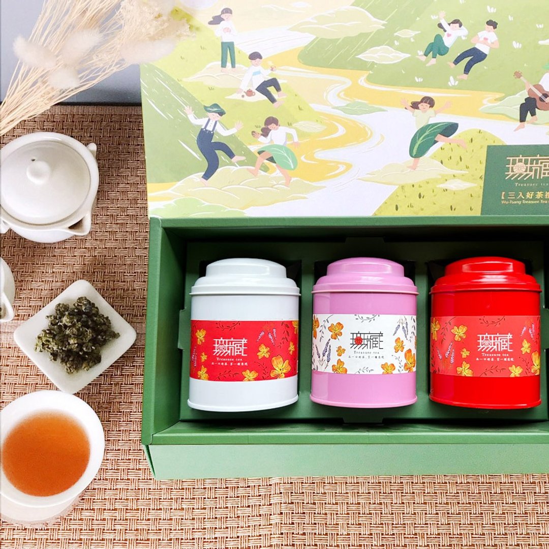 【定制茶叶礼盒】无藏 综合大礼盒(红玉红茶+红韵红茶+东方美人茶 - 茶 - 新鲜食材 多色