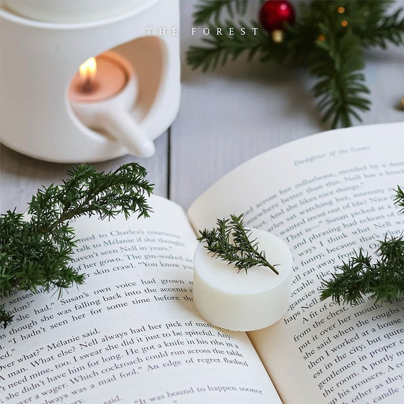 烛光雪屋香氛融蜡块(4入组) - 蜡烛/烛台 - 蜡 粉红色