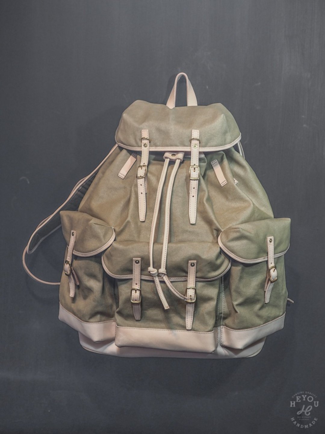 Explorer Backpack 三口袋后背包 - 后背包/双肩包 - 棉 多色