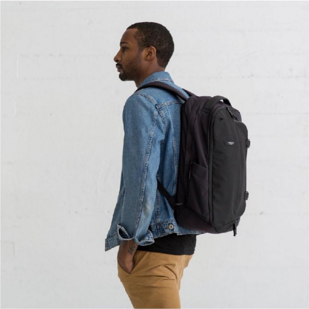 TIMBUK2 NEVER CHECK BACKPACK 24L 可扩充电脑后背包 黑色 - 后背包/双肩包 - 其他材质 黑色