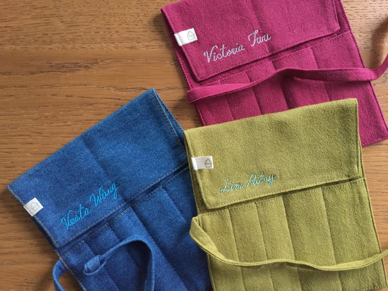 加购刺绣 | 定制化专属姓名图腾 - 编织/刺绣/羊毛毡/裁缝 - 绣线 多色