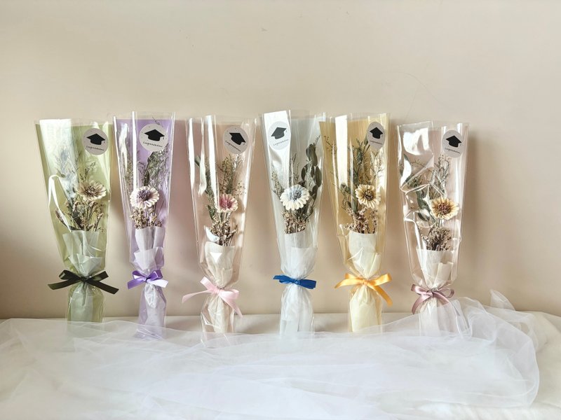 sueing_blossom  可爱风迷你太阳花毕业花束 - 干燥花/捧花 - 植物．花 