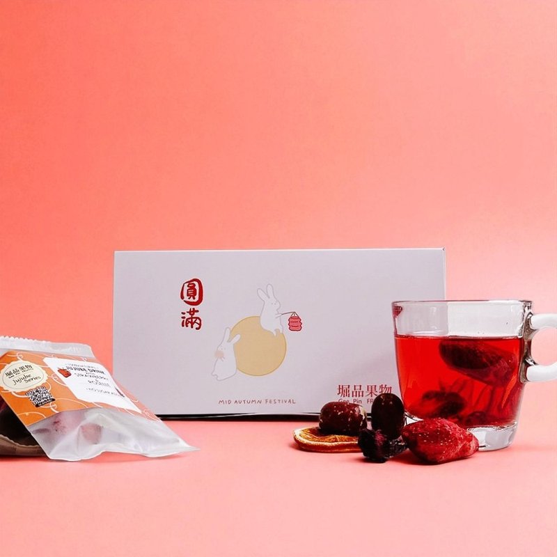 | 中秋礼盒 | 果干水9入礼盒 | 9款不同口味  | 附明信片及纸袋 - 茶 - 新鲜食材 