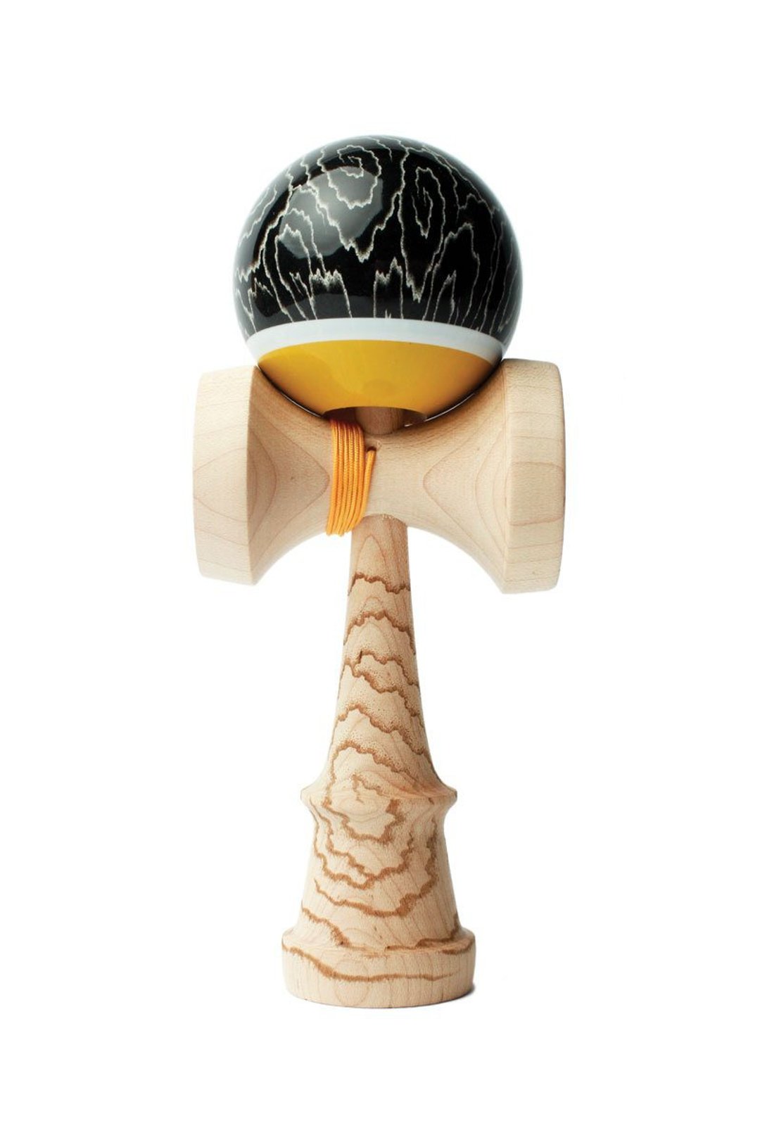 美国 Sweets 漩涡 联名款 黃色 枫木 剑玉 剑球 Kendama - 其他 - 木头 黄色