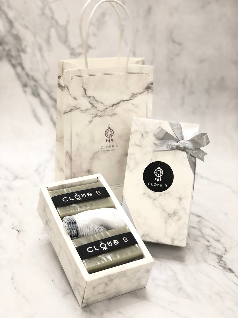 【空盒包装加购】2入礼盒加购+缎带+提袋 (不含手工皂) - 包装材料 - 纸 多色