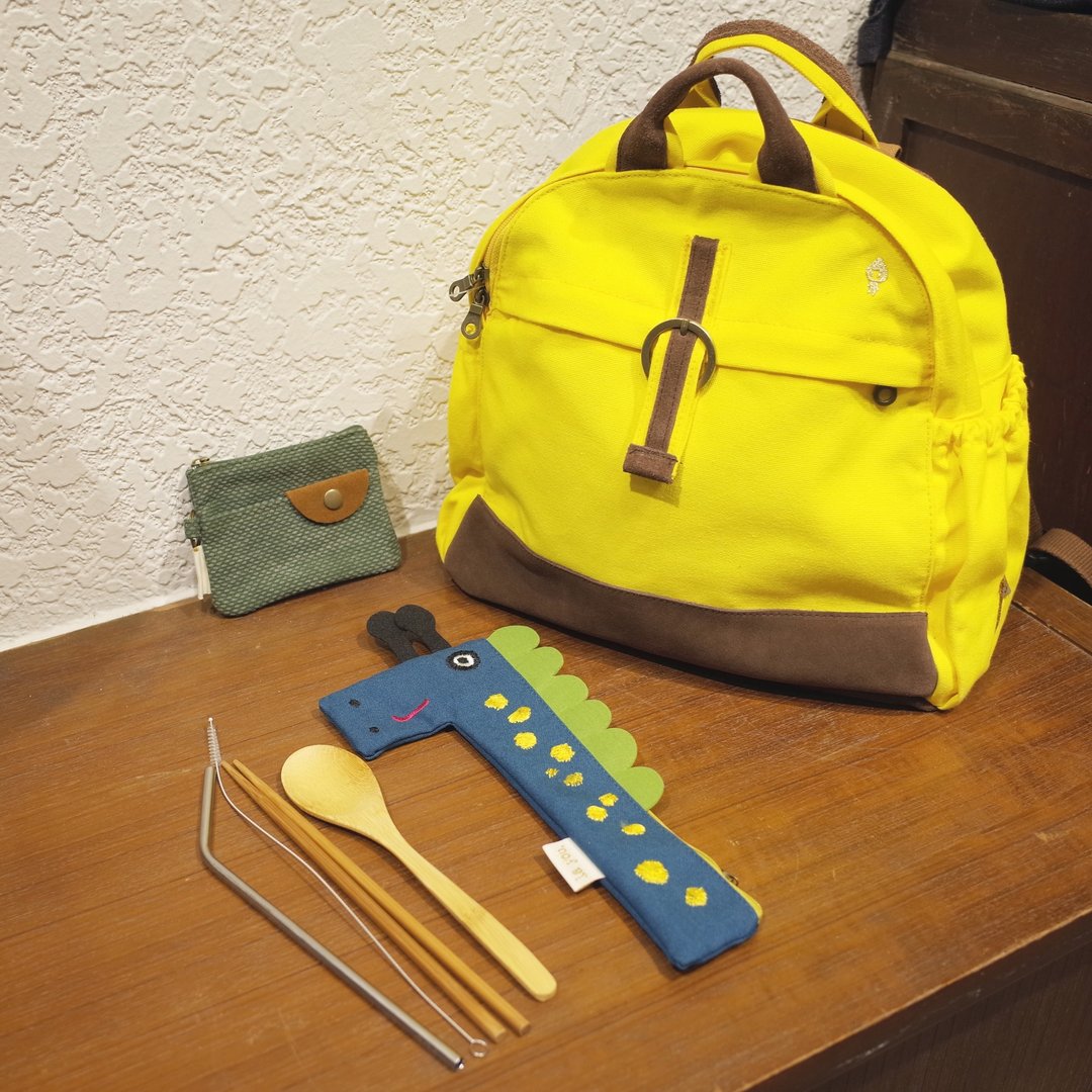Goody Bag - 旅行套组 - 后背包/双肩包 - 棉 