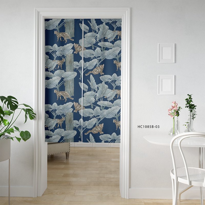 品牌原创印花门帘 虎姑婆 Leopard cat Aunt Tiger - 门帘/门牌 - 聚酯纤维 