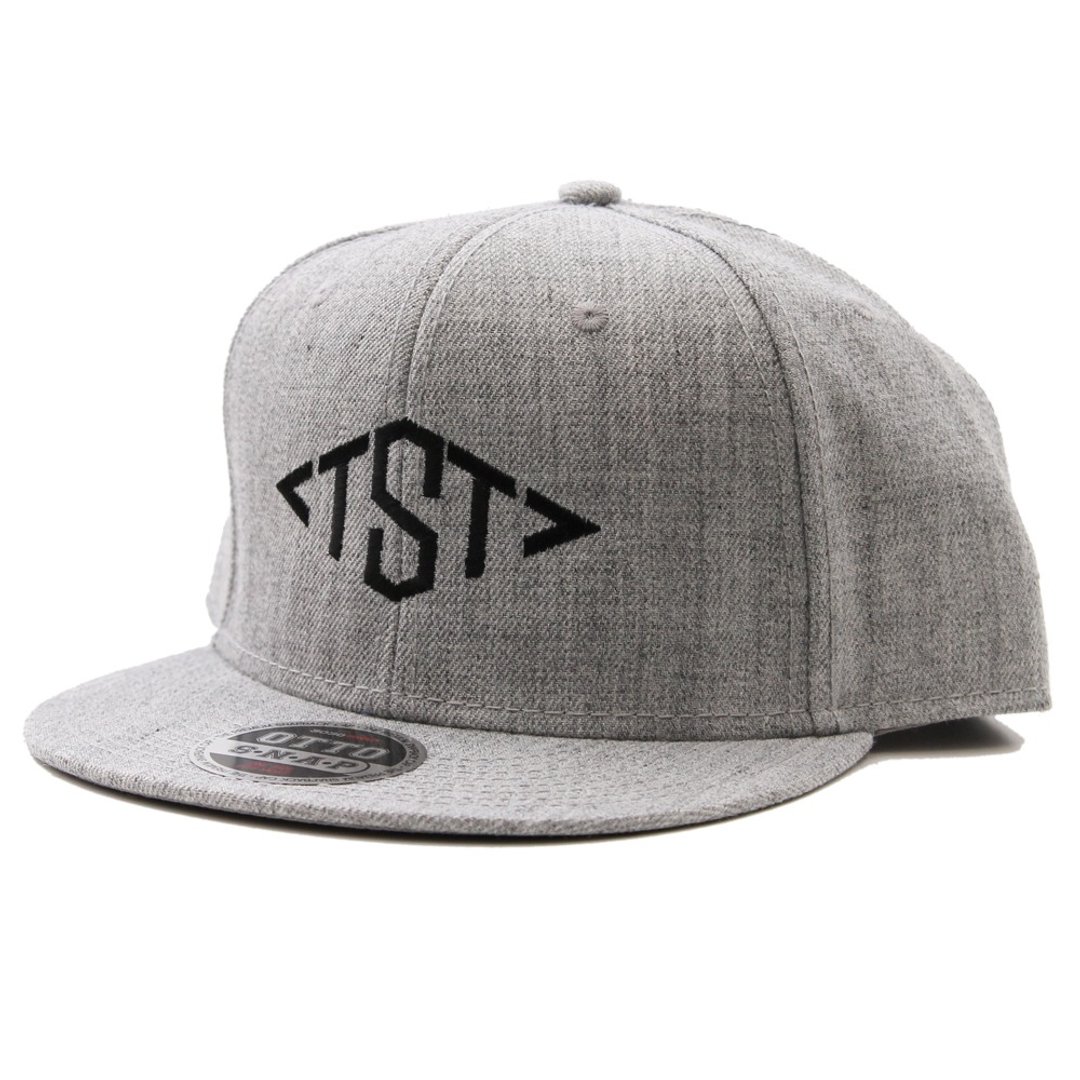 TST SNAPBACK CAP #HEATHER - 帽子 - 棉 灰色