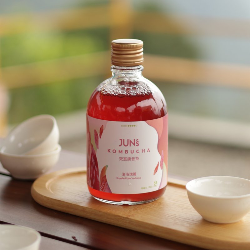 洛洛瑰丽康普茶 6 入/洛神/玫瑰/马鞭草 - 茶 - 新鲜食材 粉红色