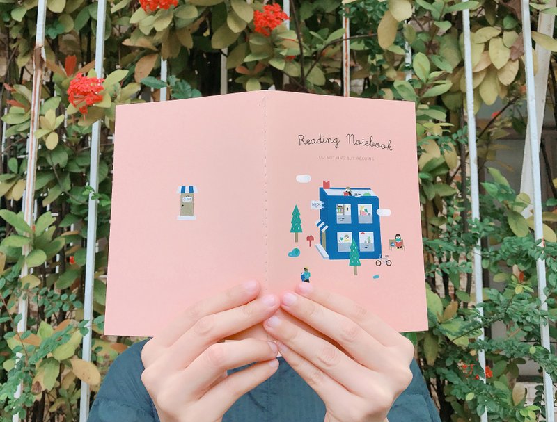 迪梦奇 Reading Notebook 读书笔记 [白天] - 笔记本/手帐 - 纸 红色