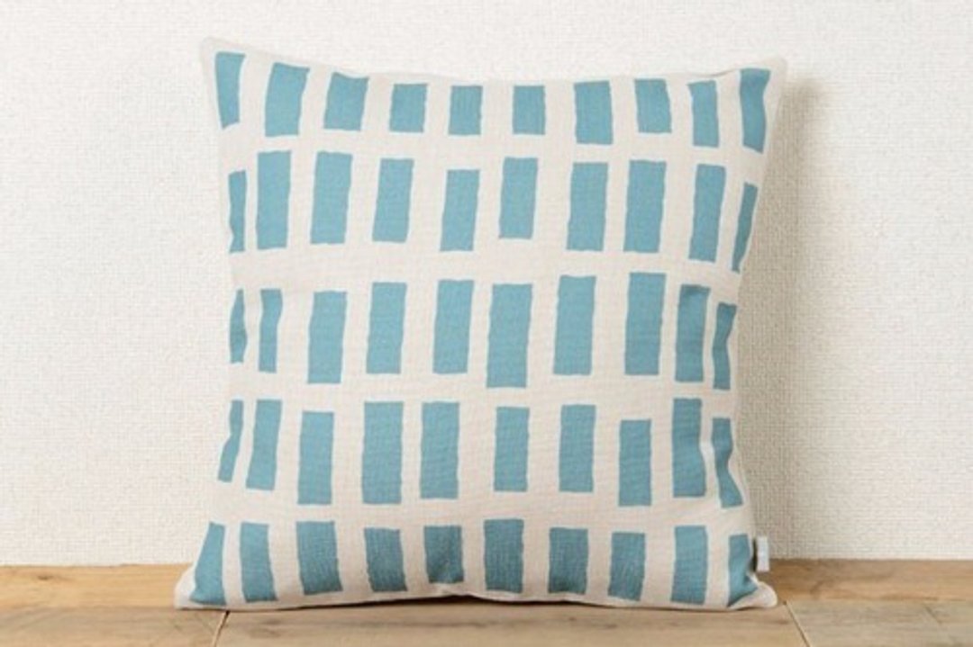 Cushion cover 45 × 45cm Scandinavian style mint north forest jubileecushioncc070ym - 摆饰 - 棉 
