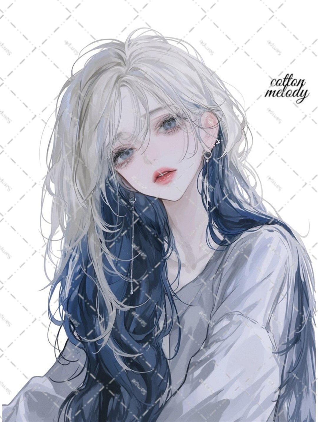 原创贴纸 no.9303 人物贴纸 原创贴纸 人物贴纸 女孩贴纸 原创人物贴纸 - 贴纸 - 纸 