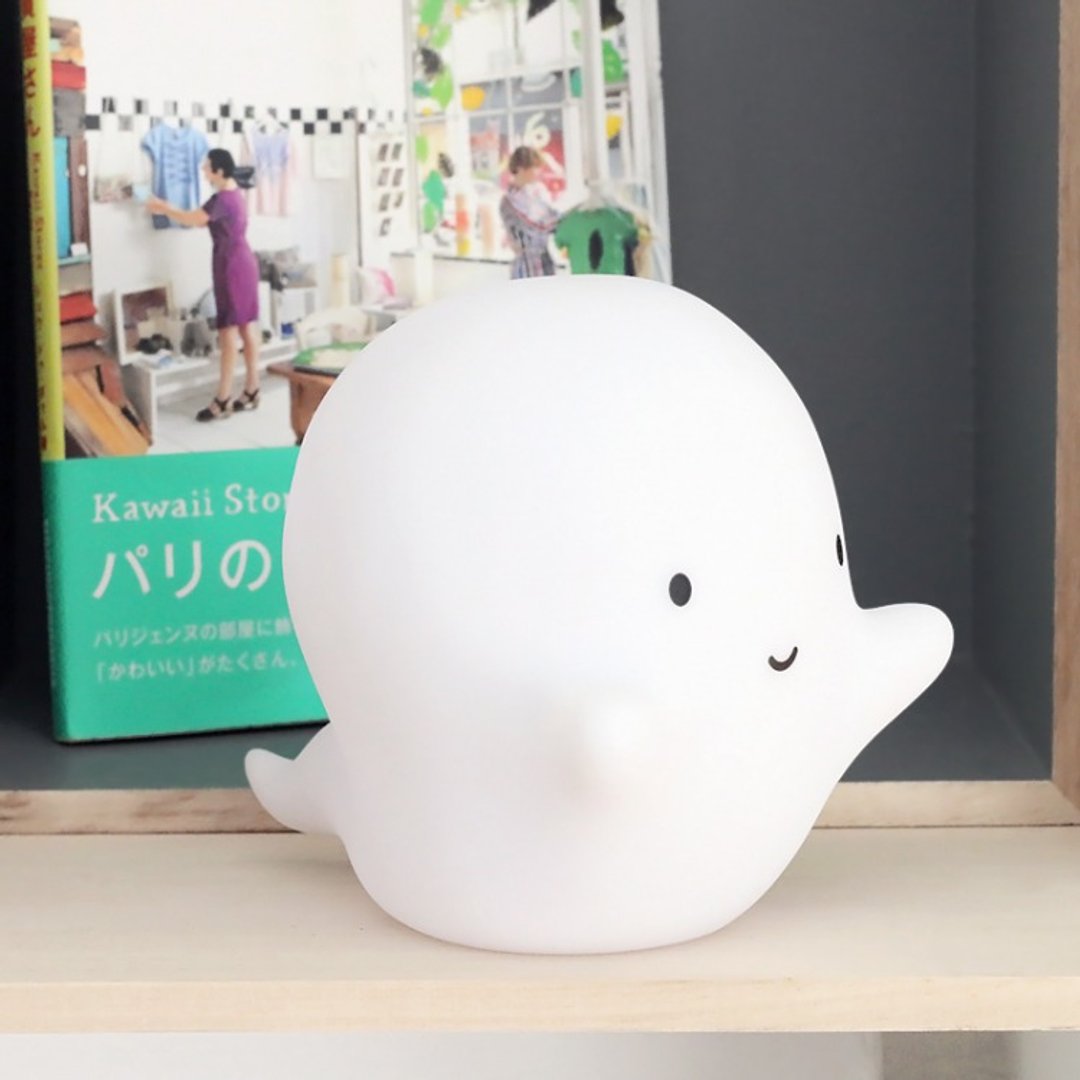 荷兰｜a Little Lovely Company ❤ 北欧风 可爱调皮鬼夜灯 - 灯具/灯饰 - 塑料 白色