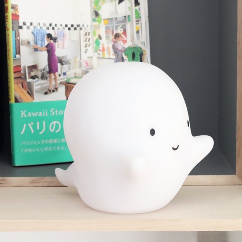 荷兰｜a Little Lovely Company ❤ 北欧风 可爱调皮鬼夜灯 - 灯具/灯饰 - 塑料 白色