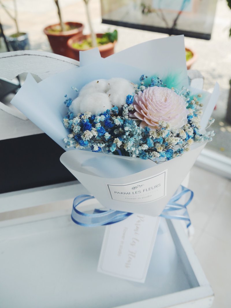 小清新/棉花/香氛/毕业花束 - 干燥花/捧花 - 植物．花 