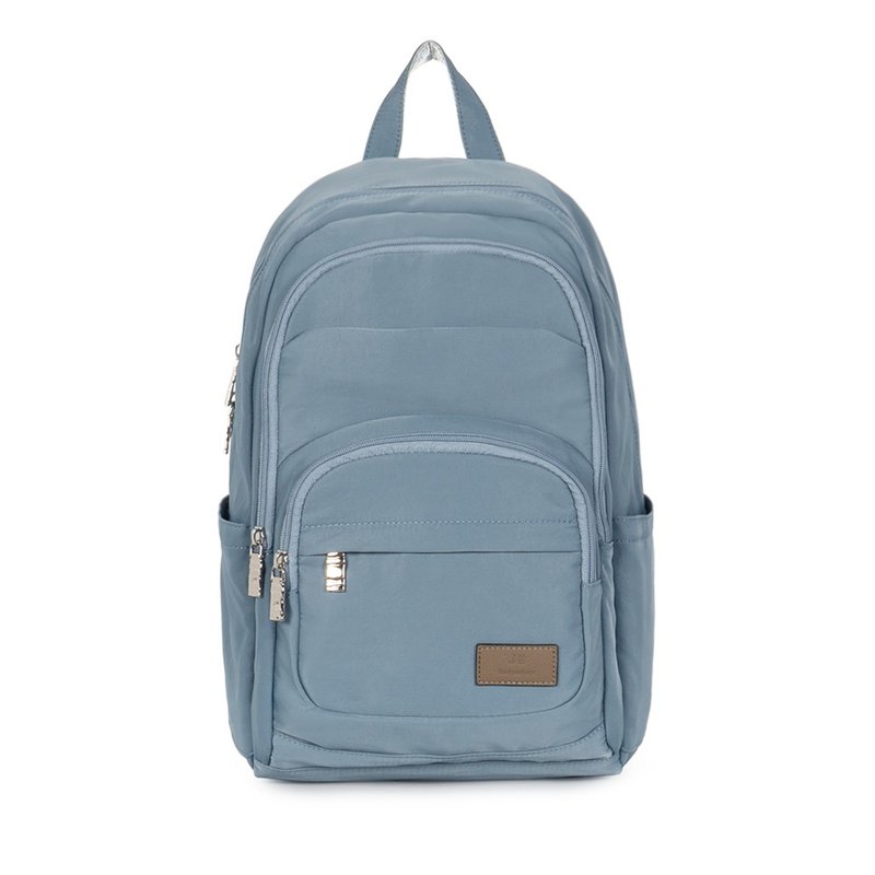 后背包-莫凡多隔层防泼水后背包-6006-4-多色任选 - 后背包/双肩包 - 尼龙 蓝色