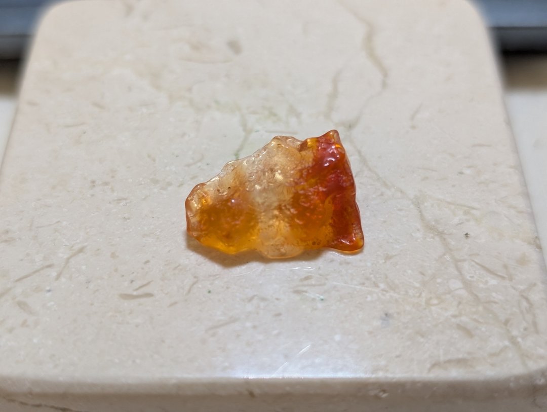 火蛋白石 原矿石 天然石 水晶 - 金工/饰品 - 半宝石 橘色