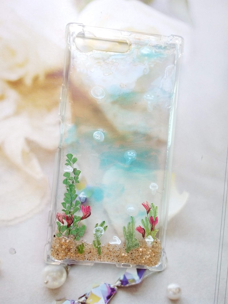 客户专属订单 : 简岳, Sony Xperia XZ P - 手机壳/手机套 - 树脂 蓝色