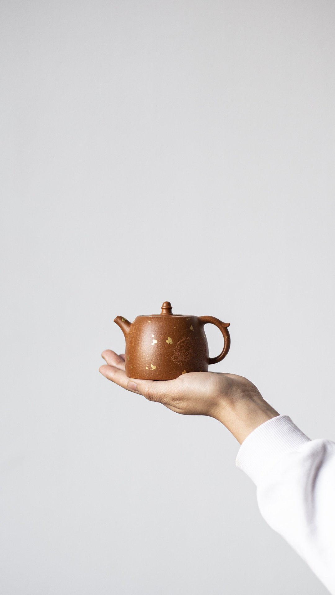 补货   小汉铎 撒金 祥瑞 180cc 原矿优质降坡料 水色正宗 - 茶具/茶杯 - 陶 灰色