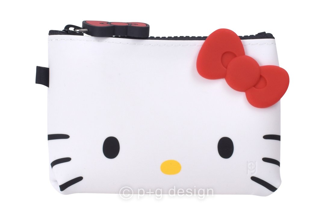 p+g design NUU-Small Hello Kitty 硅胶零钱包/(二色) - 化妆包/杂物包 - 硅胶 
