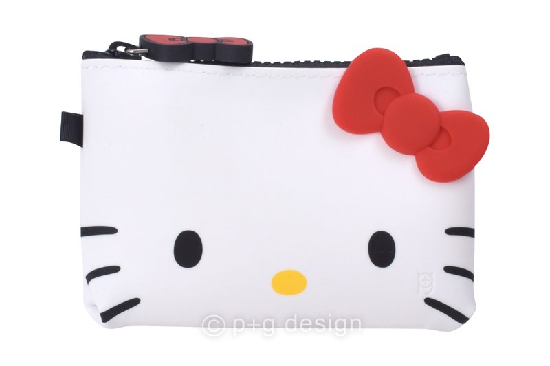 p+g design NUU-Small Hello Kitty 硅胶零钱包/(二色) - 化妆包/杂物包 - 硅胶 