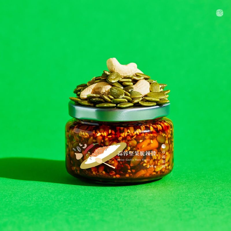 或者安酱 蒜蓉坚果脆辣酱 - 酱料/调味料 - 玻璃 