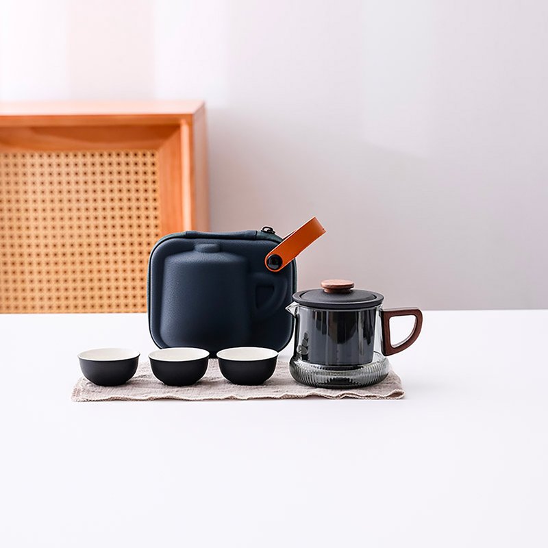 ZESEE | 怡然 旅行茶具 - 茶具/茶杯 - 陶 黑色