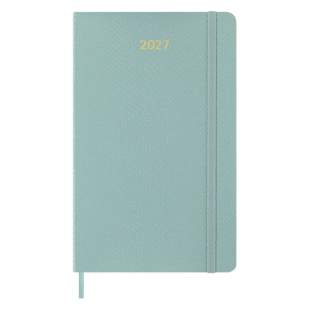 【MOLESKINE】2027 意大利素皮周记手帐/12M/硬壳/ L 型 /鼠尾草 - 笔记本/手帐 - 纸 绿色