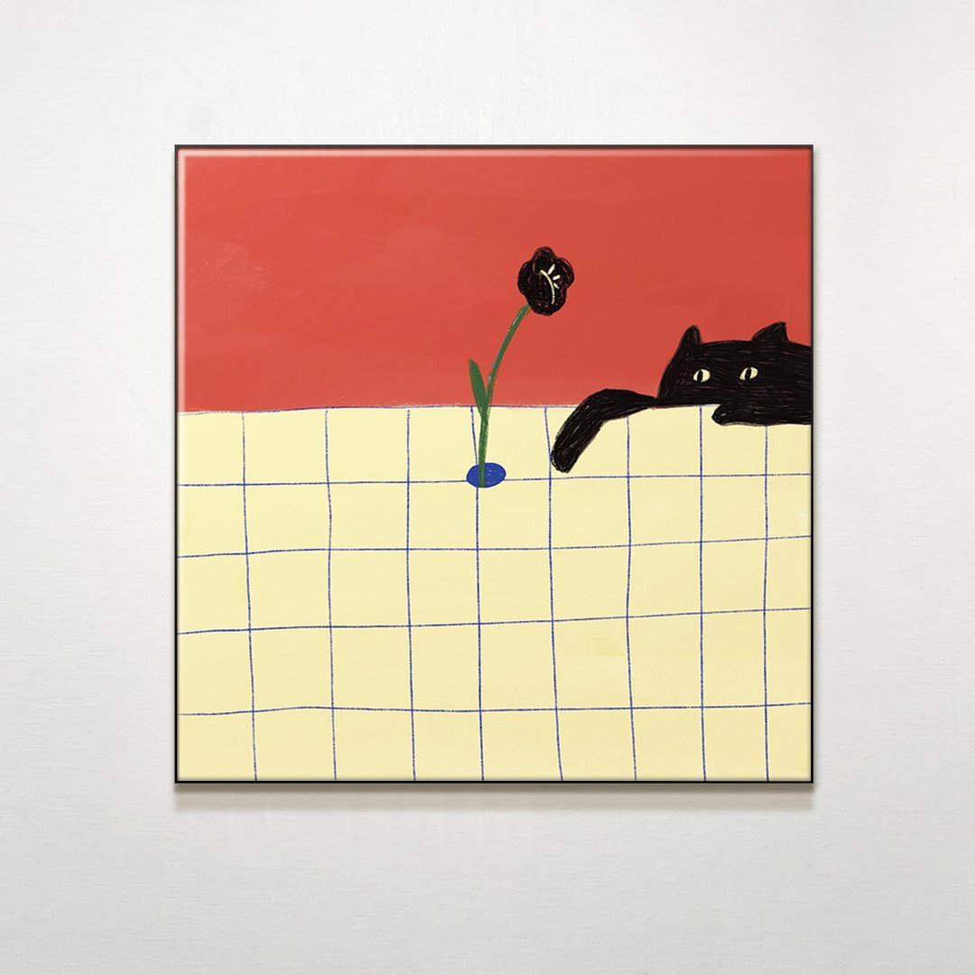 好奇心 / Minghan H.插画.挂画.公平交易.家居布置 - 海报/装饰画/版画 - 防水材质 