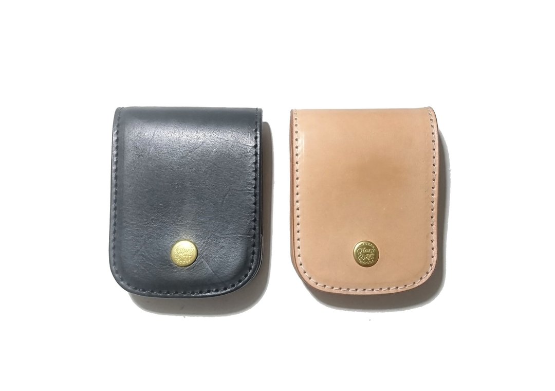 Short trucker wallet - 卡车司机短夹 - 皮夹/钱包 - 真皮 黑色