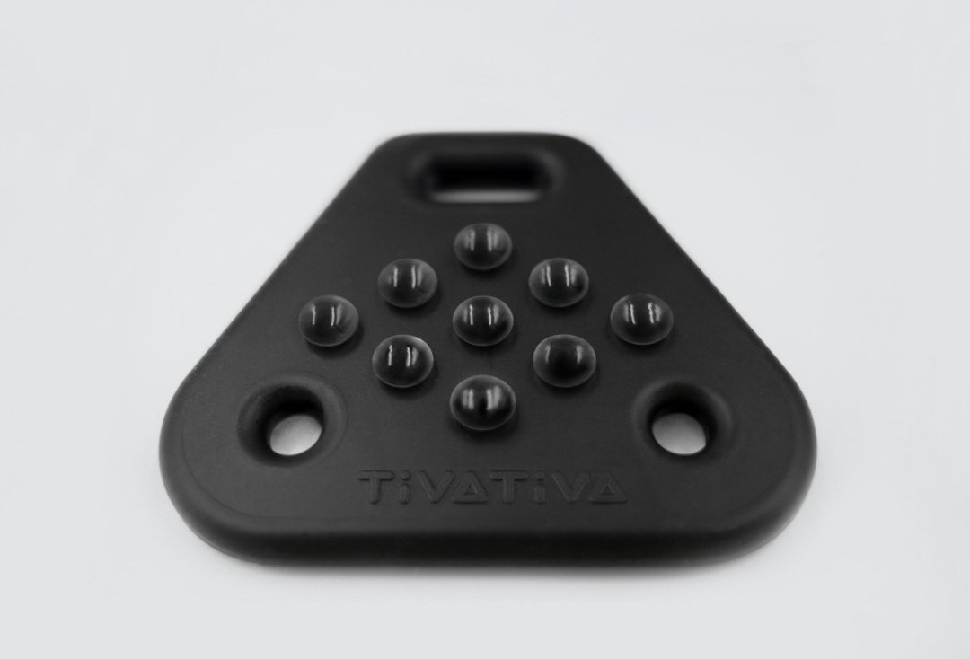 【TiVATiVA】超自由环保提带专属零件-抗滑制震吸盘 - 随行杯提袋/水壶袋 - 硅胶 黑色