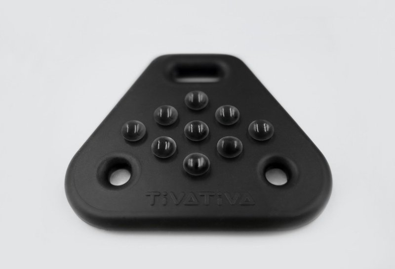 【TiVATiVA】超自由环保提带专属零件-抗滑制震吸盘 - 随行杯提袋/水壶袋 - 硅胶 黑色