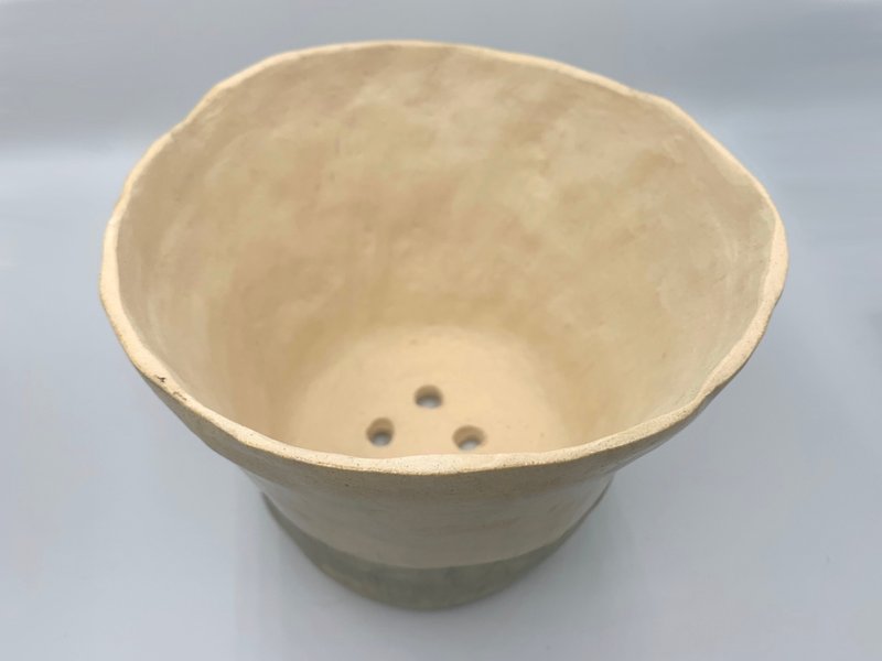 手捏陶盆 - 植栽/盆栽 - 陶 蓝色