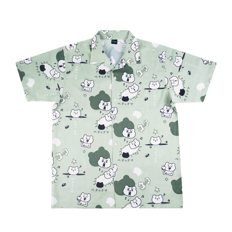 Usagyuuun 棉质 T 恤 海军蓝色 (胸前有口袋) - 男装衬衫 - 棉．麻 多色