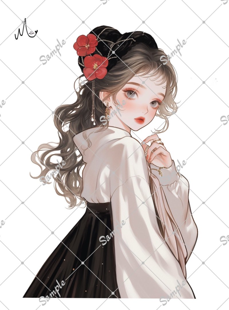 原创人物贴纸 - 贴纸 - 纸 