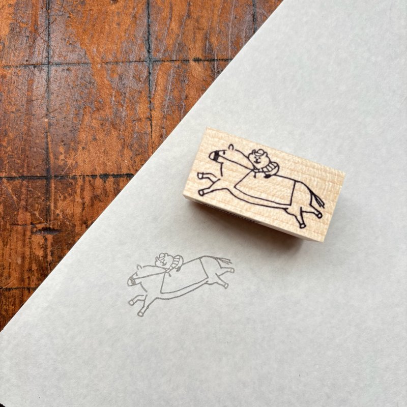 【Pinkoi 限定】新商品 spica之庭・muu 酱印章 / 红萝卜 - 印章/印台 - 橡胶 卡其色