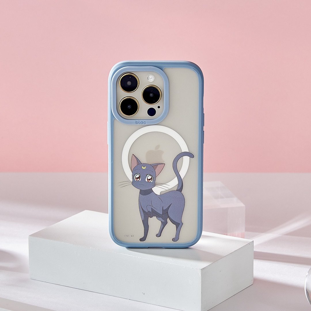 【送吊饰】美少女战士Crystal露娜极光雾透MagSafe iPhone手机壳 - 手机壳/手机套 - 硅胶 多色
