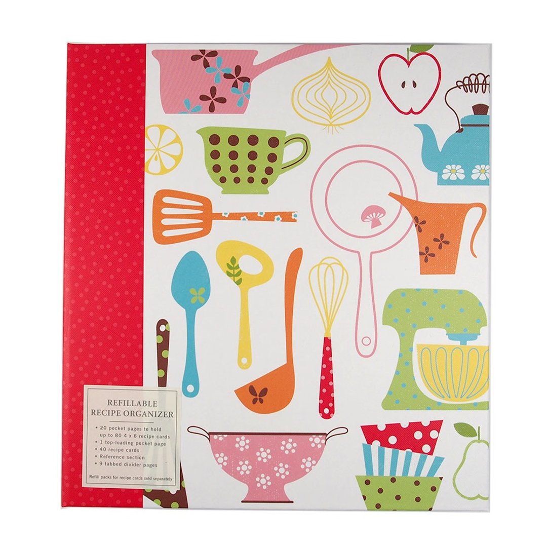 食谱活页笔记本-厨具【Hallmark-礼品】 - 笔记本/手帐 - 纸 多色
